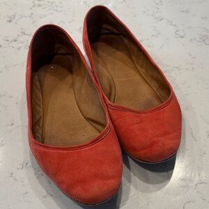 Women’s Coral Frye Suede Ballet Flats - Comfortable Everyday Slip-Ons
